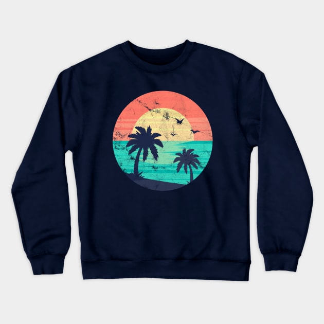 Sunset Crewneck Sweatshirt by Hub Design